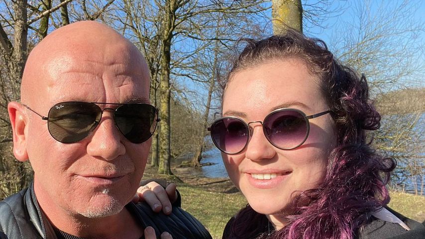 Tom Barcal mit seiner Verlobten Stefanie Black