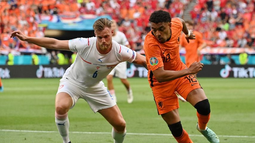 Tomáš Kalas beim EM-Spiel Tschechien gegen Niederlande