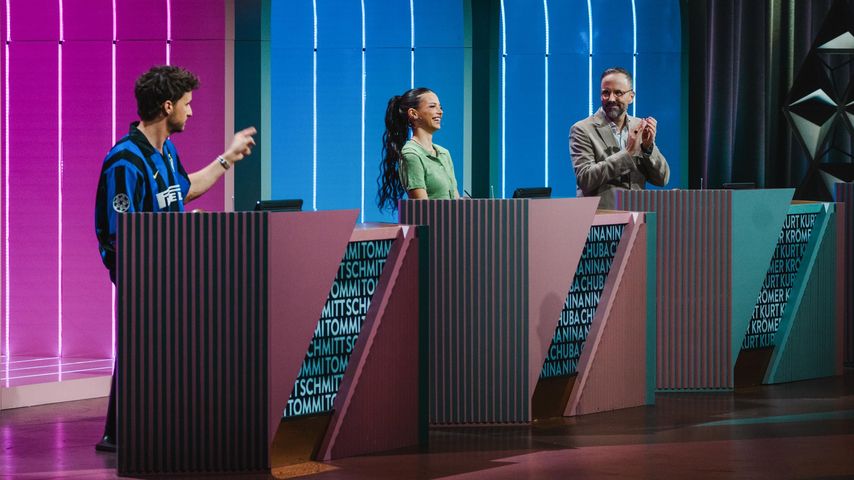 Tommi Schmitt, Nina Chuba, Kurt Krömer bei "Wer stiehlt mir die Show?"