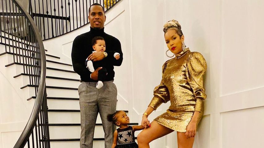 Tommicus Walker, LeToya Luckett und ihre zwei Kinder