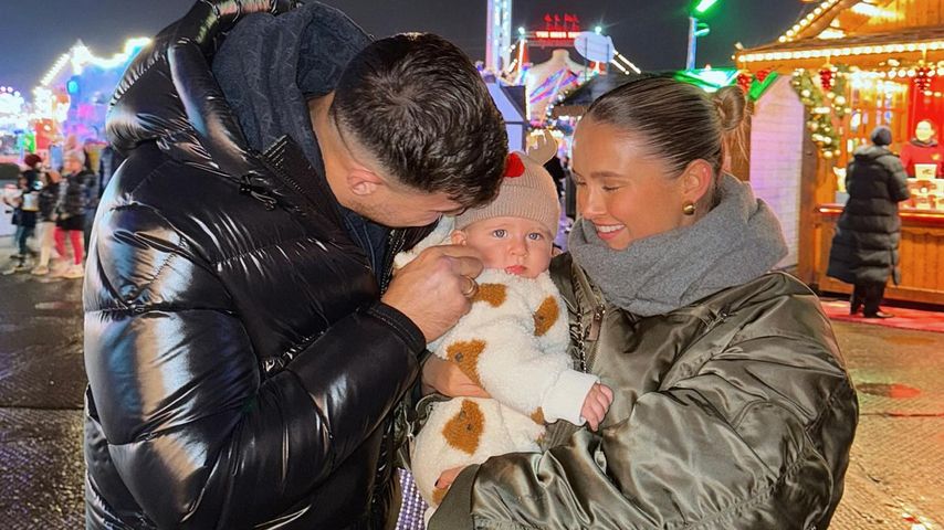 Tommy Fury und Molly-Mae Hague mit ihrer Tochter Bambi