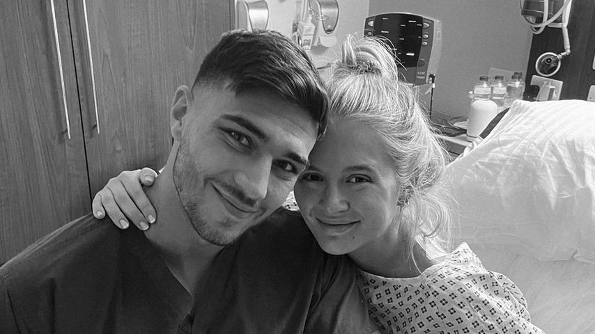 Tommy Fury und Molly-Mae Hague mit ihrer Tochter im Januar 2023