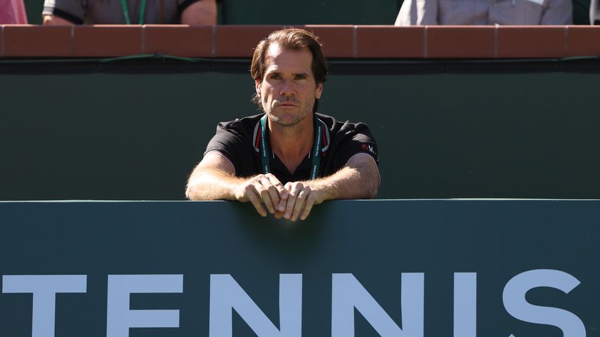 Tommy Haas bei einem Tennisspiel in Kalifornien im Oktober 2021