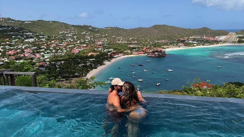 Heidi Klum und Tom turteln am Hochzeitstag im Infinity-Pool