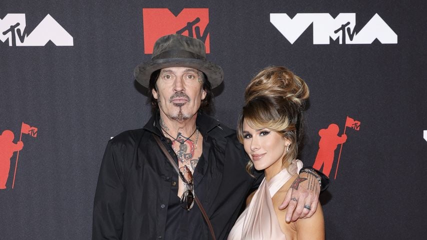 Tommy Lee mit seiner Ehefrau Brittany Furlan bei den MTV Video Music Awards