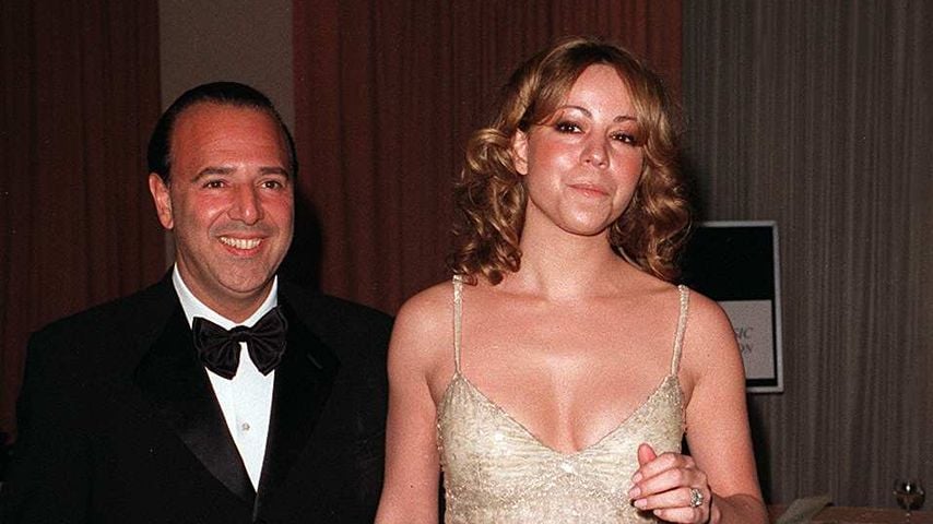 Tommy Mottola und Mariah Carey im Mai 1997