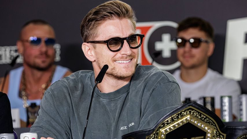 Tommy Pedroni bei der Pressekonferenz zu Fame Fighting 4 im Atlantic Hotel Essen
