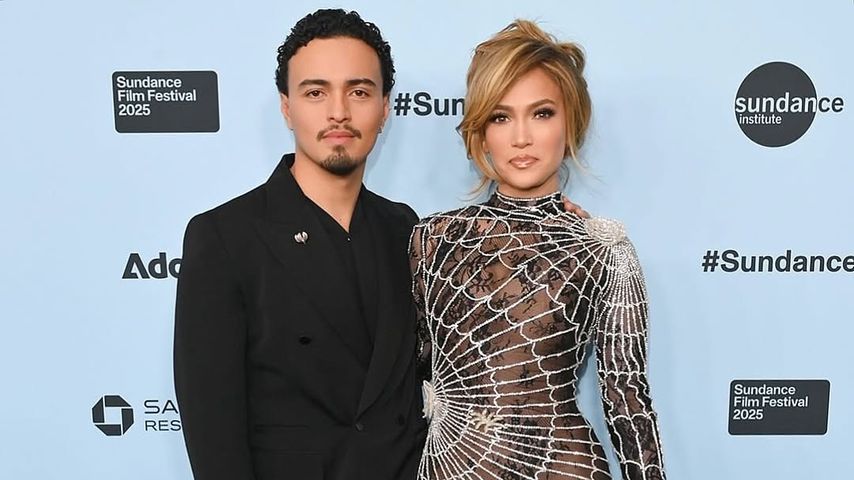 Tonatiuh und Jennifer Lopez auf dem Sundance Film Festival, 2025
