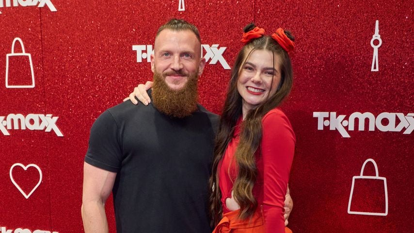 Debüt als Paar: Klaudia Giez präsentiert ihren neuen Partner