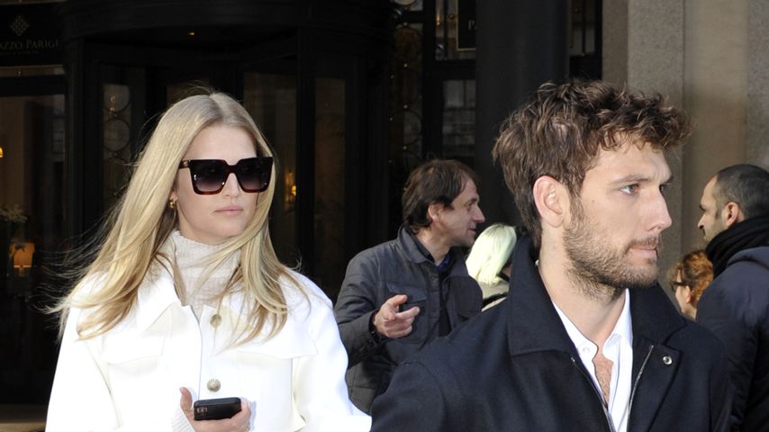 Toni Garrn und Alex Pettyfer, Februar 2020