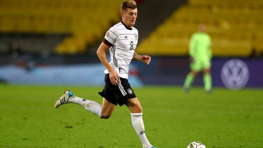 Toni Kroos bei einem Spiel der UEFA Nations League