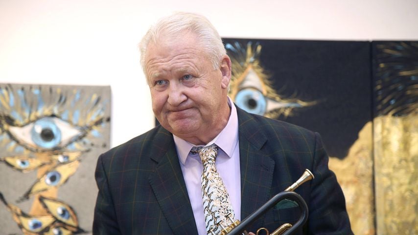 Musiker Toni Maier im Kunstraum in den Ringstrassengalerien, Wien, 11.09.2017