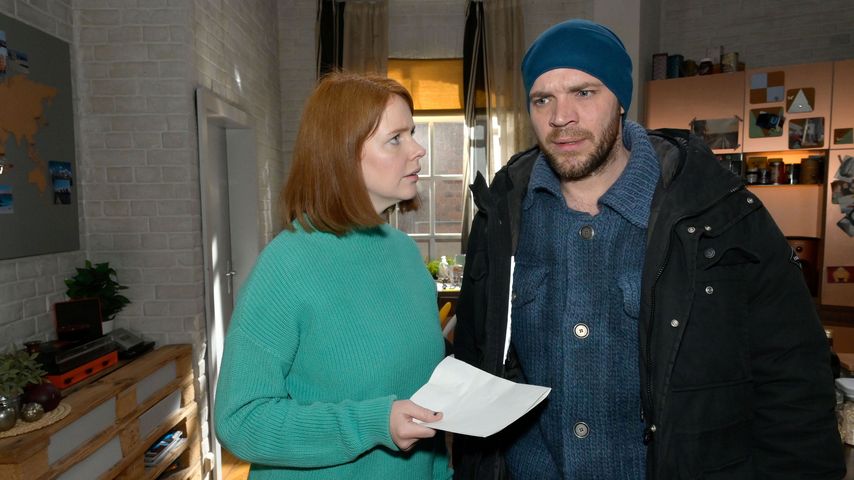 Toni (Olivia Marei) und Erik (Patrick Heinrich) bei GZSZ