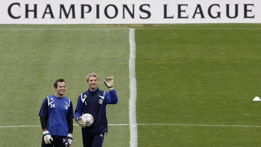 Toni Tapalović und Manuel Neuer, April 2008
