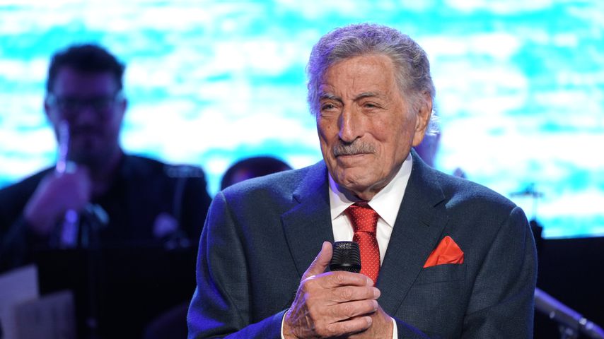Tony Bennett bei einer Museumseröffnung 2019