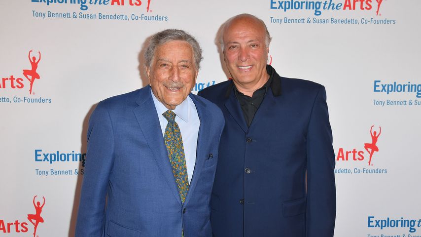 Tony Bennett mit seinem Sohn Danny