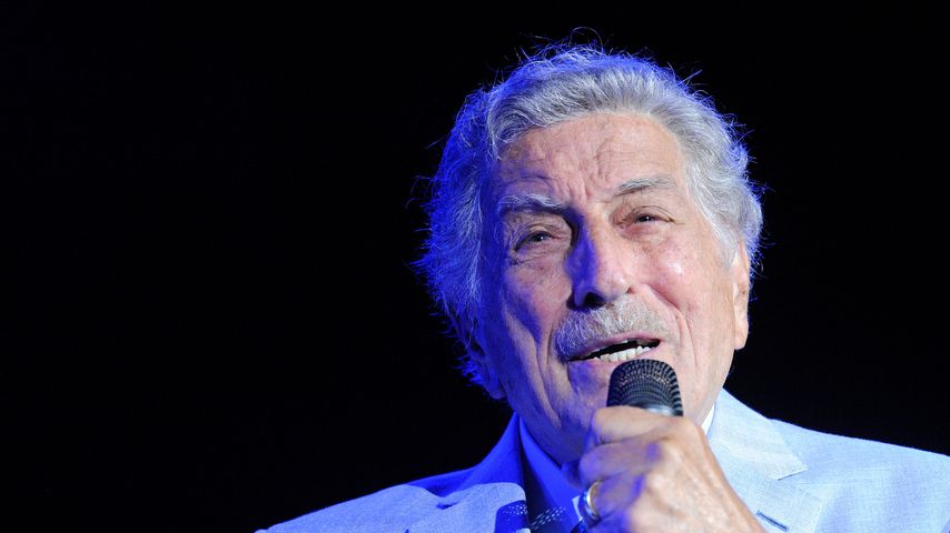 Tony Bennett bei einem Konzert im August 2019