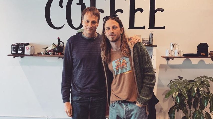 Tony Hawk und sein Sohn Riley