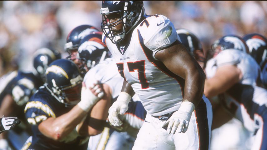 Tony Jones bei einem Denver-Broncos-Spiel