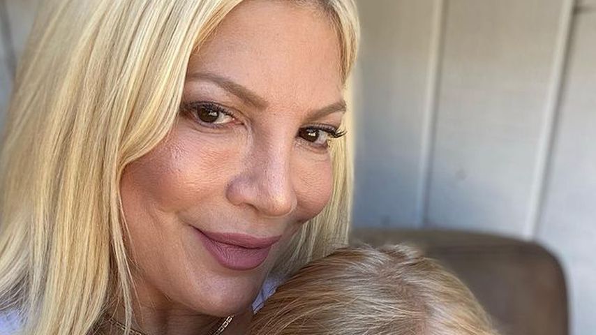 Tori Spelling und ihr Sohn Beau im September 2021