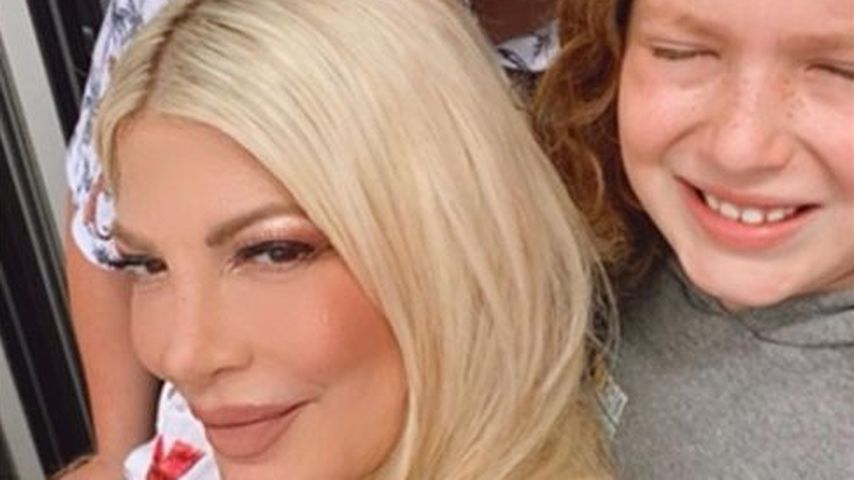 Tori Spelling und ihre Söhne im September 2021