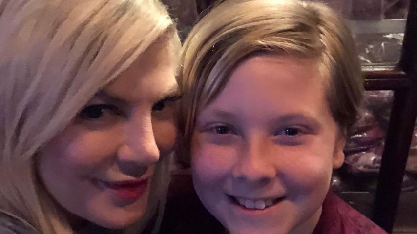 Tori Spelling und ihr Sohn Liam
