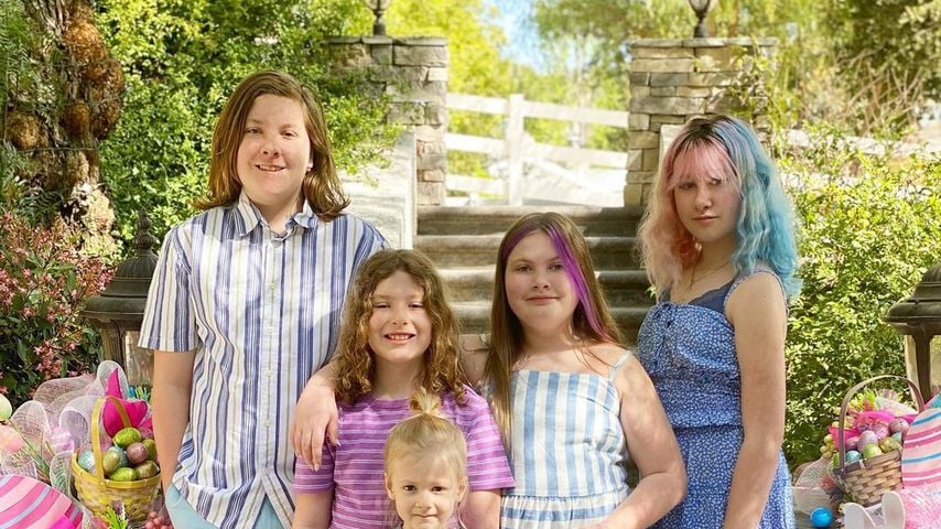 Tori Spellings Kinder an Ostern 2021