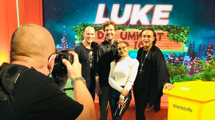 Thorsten Legat, Luke Mockridge, Janine Pink und Julian F. M. Stoeckel