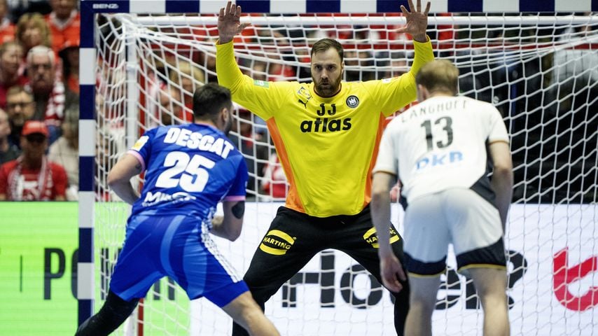 Andreas Wolff im EM-Hauptrundenspiel Deutschland gegen Frankreich, Januar 2026