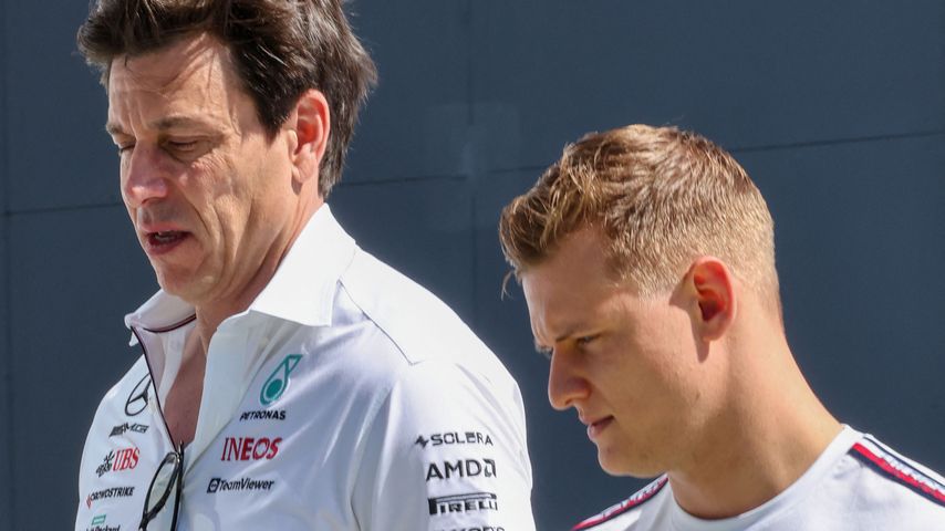 Toto Wolff und Mick Schumacher, Mai 2023