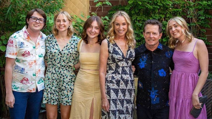 Tracy Pollan, Michael J. Fox und ihre Kinder