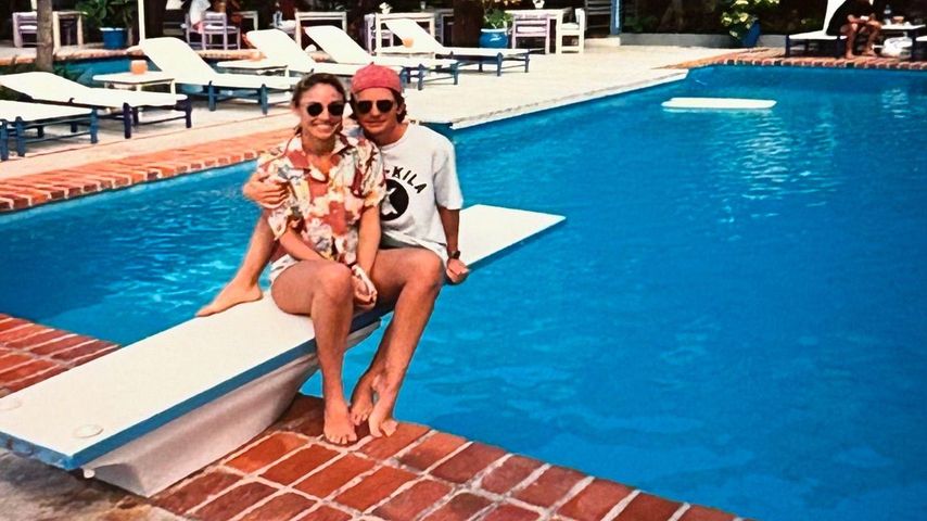 Tracy Pollan und Michael J. Fox als junges Paar