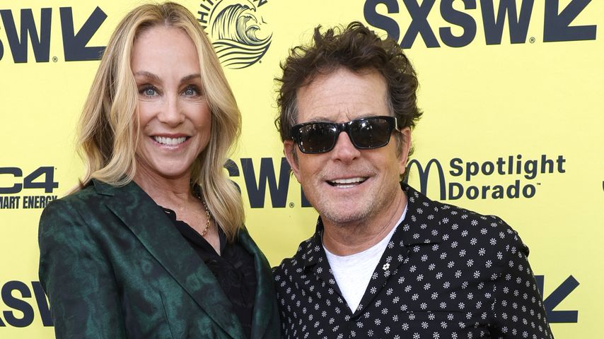 Tracy Pollan und Michael J. Fox, 2023