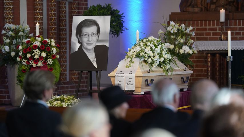 So ergreifend war die Trauerfeier für Heide Simonis (†80)!
