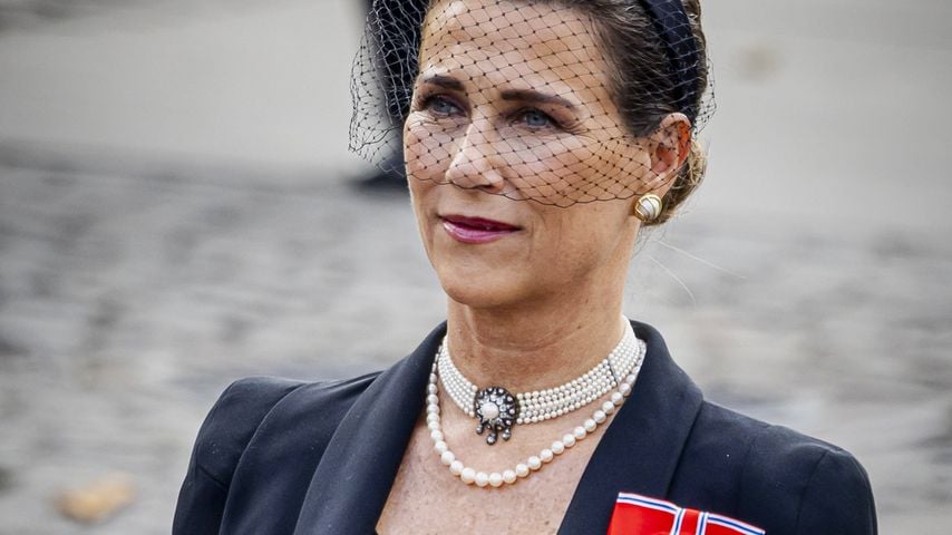 Märtha Louise rührte bei Haralds Beerdigung mit Familienerbe