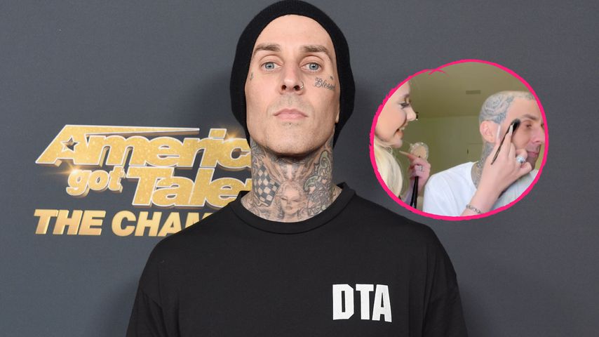 Wie cool: Tochter lässt Travis Barkers Tattoos verschwinden