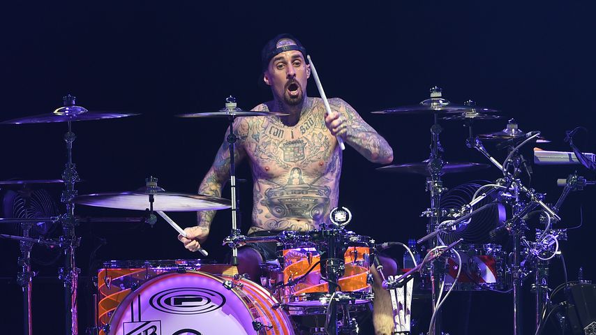 Travis Barker bei einem Konzert 2016