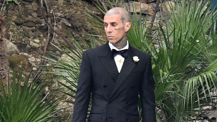Travis Barker am Tag seiner Hochzeit