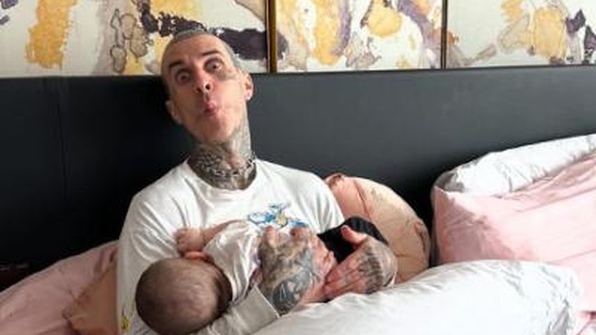 Travis Barker und sein Sohn Rocky