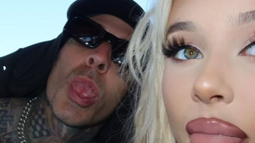 Travis Barker mit seiner Tochter Alabama
