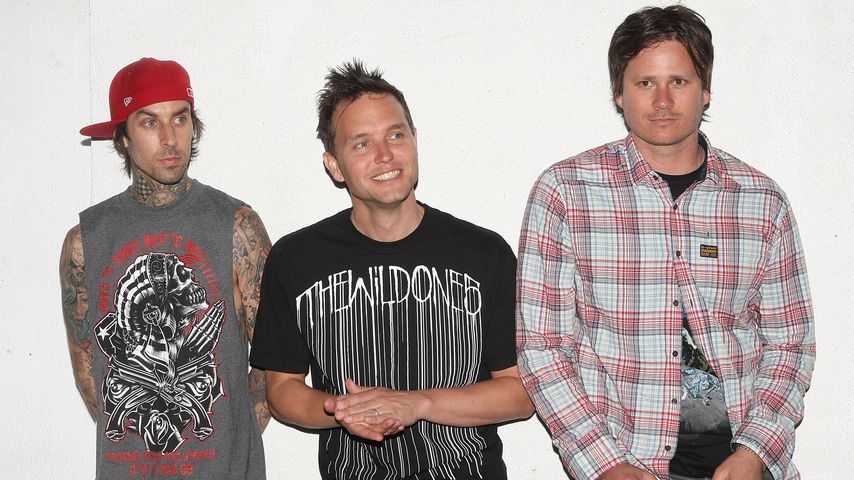 Travis Barker, Mark Hoppus und Tom Delonge, Blink182
