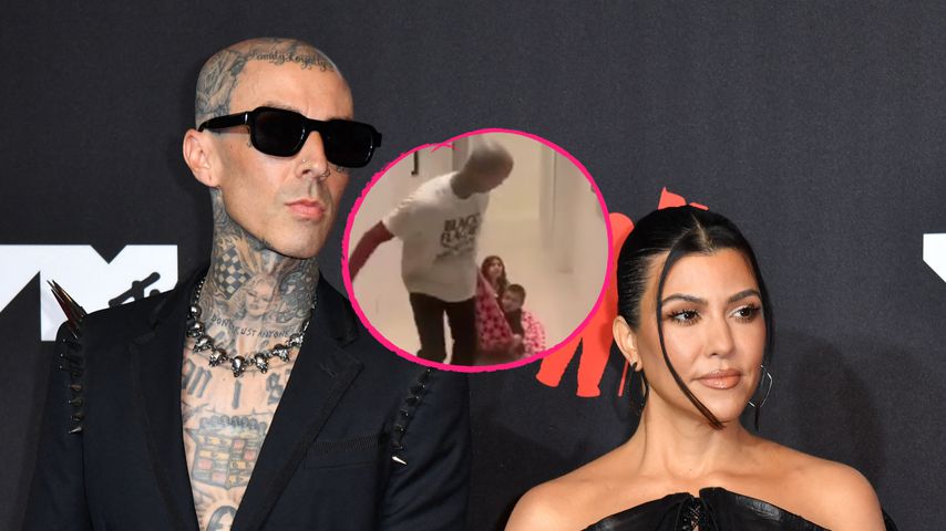 Süße Aufnahme: Travis Barker albert mit Kourtneys Kids rum