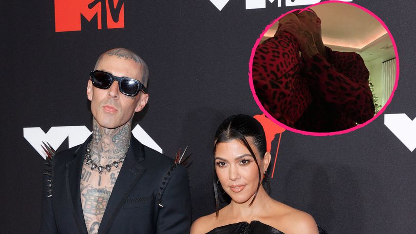 Intime Einblicke: Hier leckt Travis Barker Kourtneys Füße ab