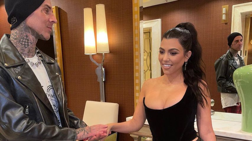 Travis Barker und Kourtney Kardashian in Las Vegas