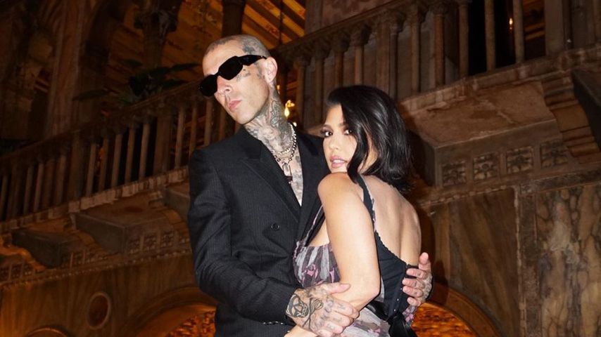 Travis Barker und Kourtney Kardashian in Italien