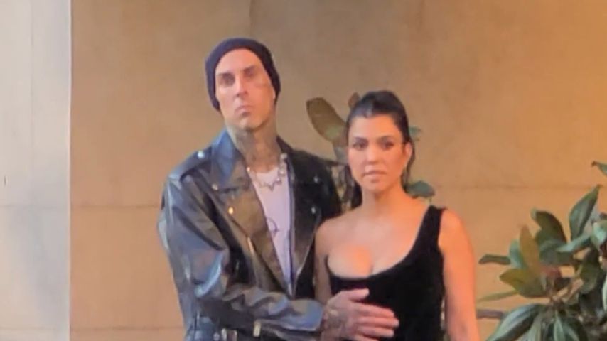 Travis Barker und Kourtney Kardashian, Juli 2021
