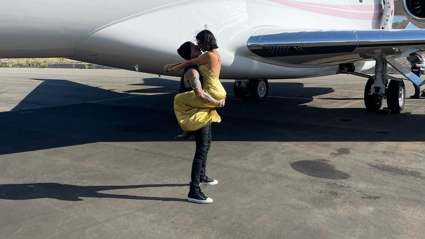 Travis Barker und Kourtney Kardashian, 2021