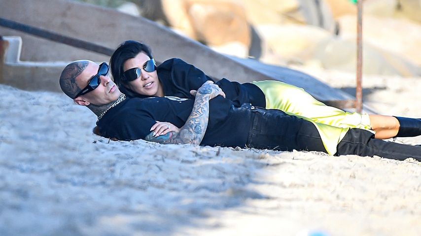 Travis Barker und Kourtney Kardashian im Juli 2022