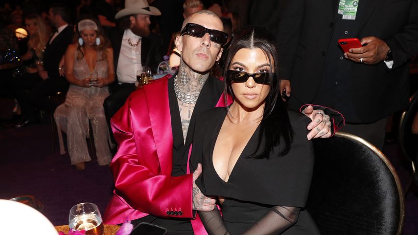 Travis Barker und Kourtney Kardashian, April 2022