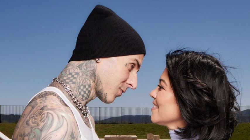 Travis Barker, Musiker, und Kourtney Kardashian, TV-Persönlichkeit